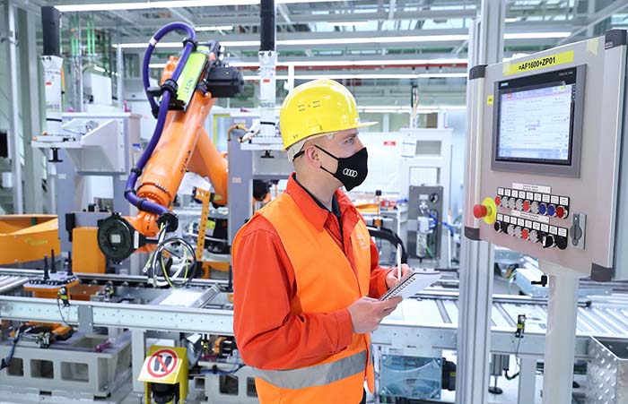 Audi Hungaria produces e-motors for future PPE model generation