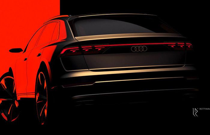 Sporty elegance in its most beautiful form:
the new Audi Q8