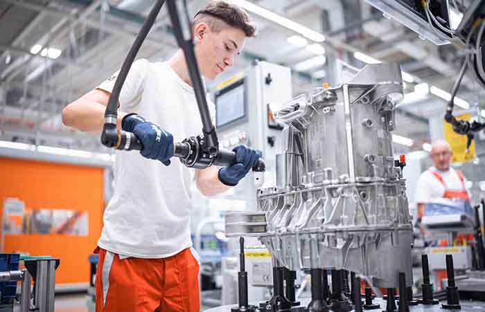 Audi begins production of electric motors for the PPE in Győr