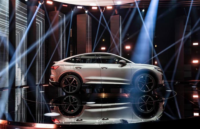 Electrifying: the online world premiere of the Audi Q4 e-tron Electrifying: the online world premiere of the Audi Q4 e-tron