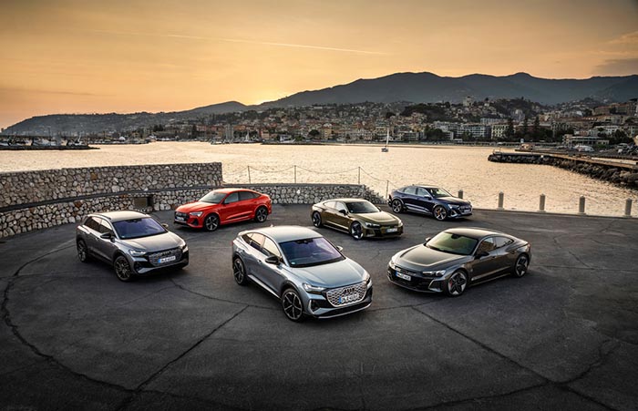 In search of driving pleasure: quattro drive and suspension of the Audi e-tron In search of driving pleasure: quattro drive and suspension of the Audi e-tron