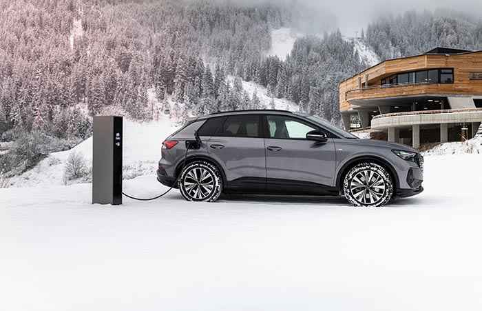 Electromobility in winter: Intelligent thermal management in Audi models preserves range and performance