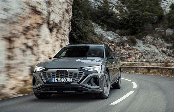 The New Audi Q8 e-tron: Improved Efficiency and Range, Refined Design
