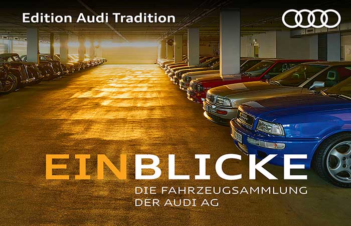Audi Tradition’s new book provides “insights” into AUDI AG’s collection of historical vehicles