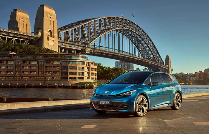 A star is BORN Down Under– CUPRA’s first 100% electric car to arrive in Australia in 2023