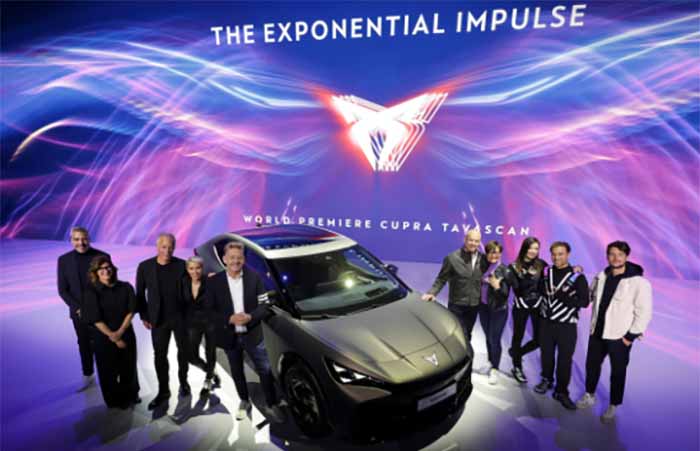 CUPRA premieres 100% electric Tavascan as brand reaches record deliveries