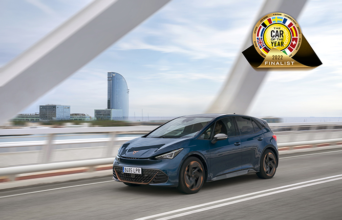 The CUPRA Born reaches the final 7 for Car of the Year 2022 The CUPRA Born reaches the final 7 for Car of the Year 2022