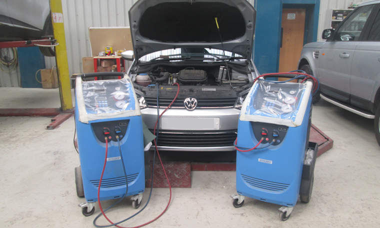 Vehicle Air Conditioning Recharging and Maintenance Service