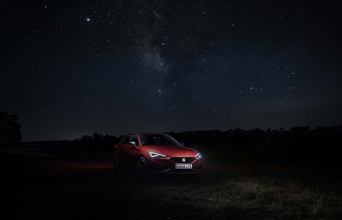 SEAT Leon lights tested for 800 hours in one of the darkest places in Europe