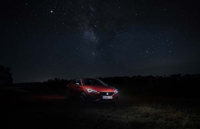 SEAT Leon lights tested for 800 hours in one of the darkest places in Europe SEAT Leon lights tested for 800 hours in one of the darkest places in Europe