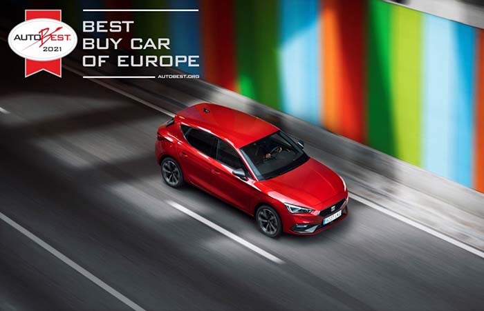 New SEAT Leon takes top prize at AUTOBEST 2021
New SEAT Leon takes top prize at AUTOBEST 2021