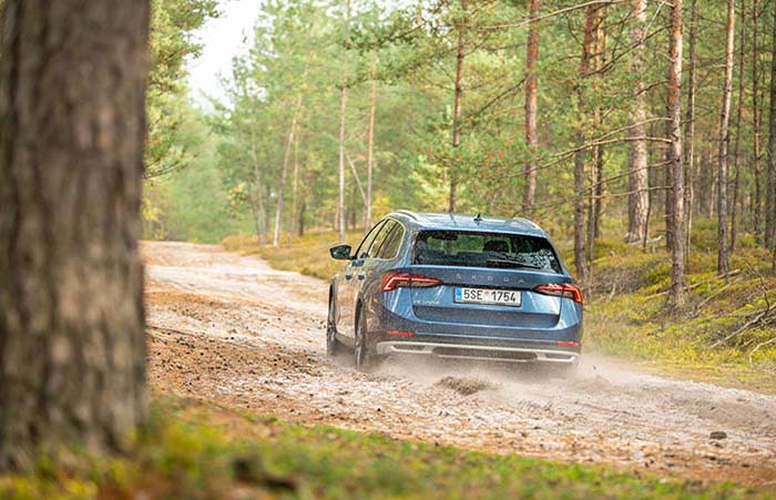 THE NEW ŠKODA OCTAVIA SCOUT WILL GET YOU IN 60 SECONDS THE NEW ŠKODA OCTAVIA SCOUT WILL GET YOU IN 60 SECONDS