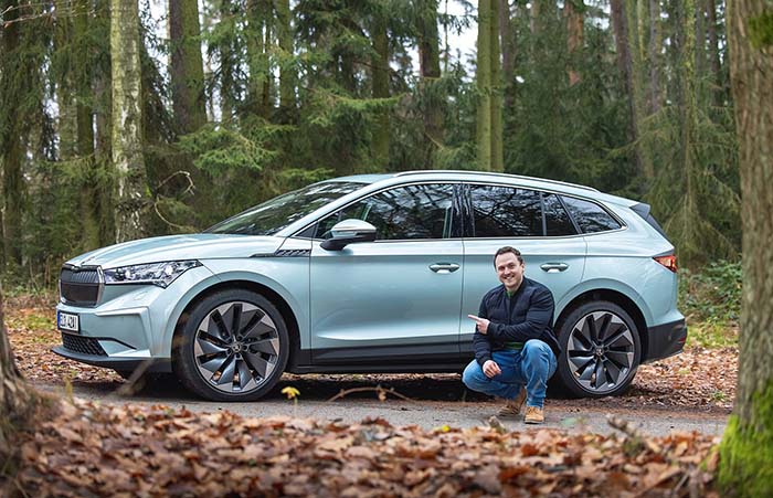 THE NEW ŠKODA ENYAQ iV WILL GET YOU IN 60 SECONDS THE NEW ŠKODA ENYAQ iV WILL GET YOU IN 60 SECONDS