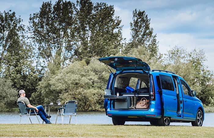 NEW VOLKSWAGEN CADDY CALIFORNIA NOW OPEN FOR ORDER WITH PRICES STARTING FROM £30,720 NEW VOLKSWAGEN CADDY CALIFORNIA NOW OPEN FOR ORDER WITH PRICES STARTING FROM £30,720
