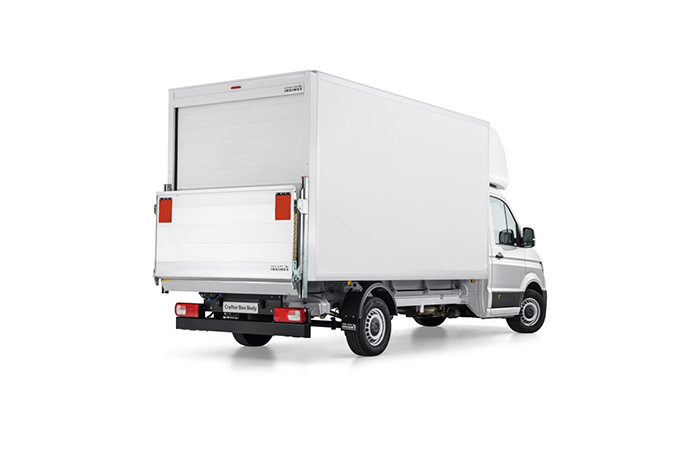 VOLKSWAGEN COMMERCIAL VEHICLES ADDS TAIL LIFT AS STANDARD FOR CRAFTER LUTON VOLKSWAGEN COMMERCIAL VEHICLES ADDS TAIL LIFT AS STANDARD FOR CRAFTER LUTON