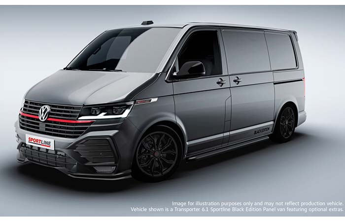 VOLKSWAGEN COMMERCIAL VEHICLES UNVEILS NEW TRANSPORTER T6.1 SPORTLINE VOLKSWAGEN COMMERCIAL VEHICLES UNVEILS NEW TRANSPORTER T6.1 SPORTLINE